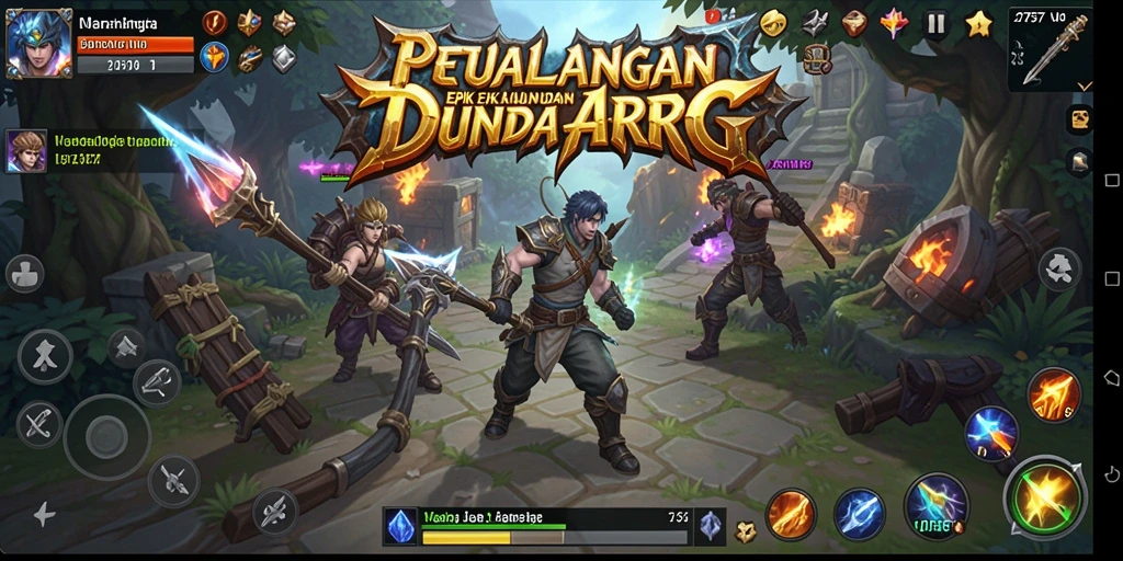 Cuplikan gameplay ARPG yang seru dan penuh aksi.