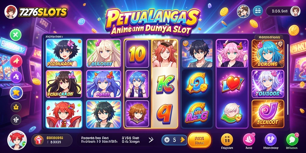 Tampilan menarik dari gameplay 7276SLOTS yang penuh aksi.