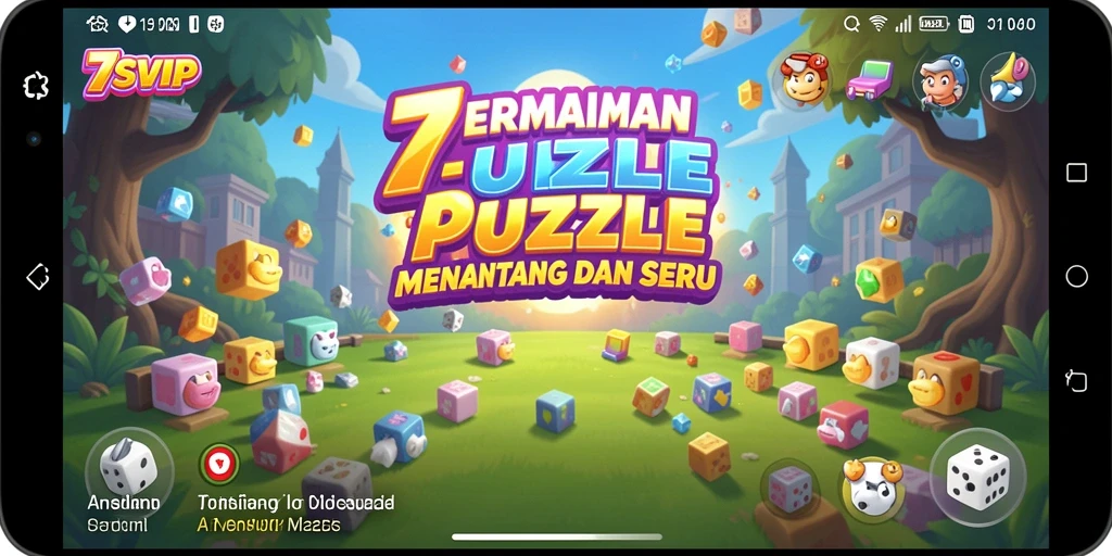 Tampilan gameplay menarik dari 7SVIP dengan berbagai teka-teki.