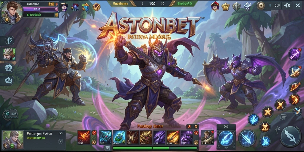 Tampilan gameplay <strong>ASTONBET</strong> yang mengesankan dalam dunia MMORPG.