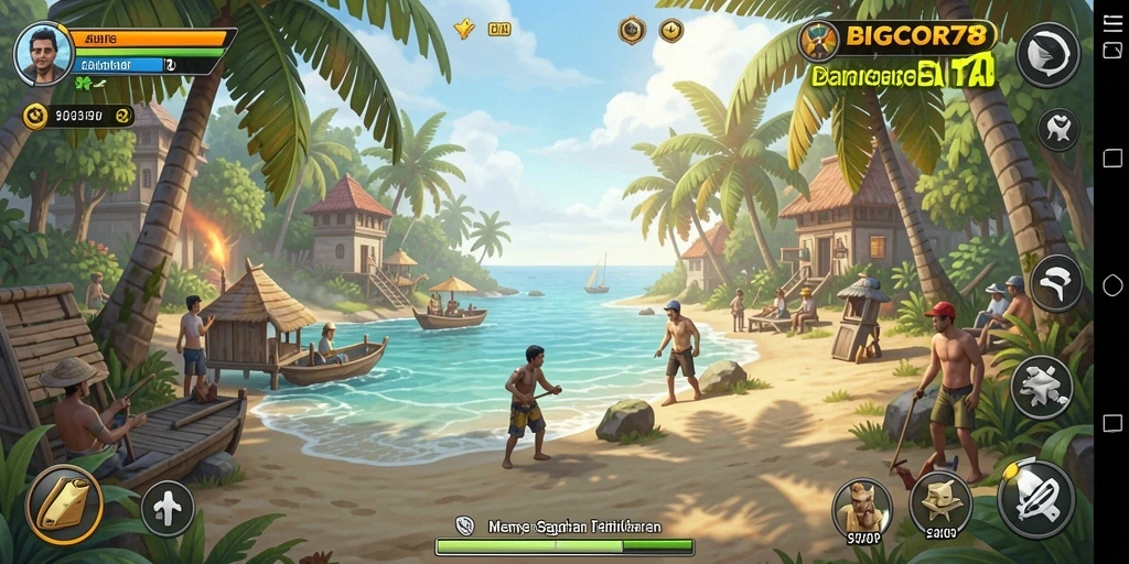 Tangkapan layar utama BIGCOR78 menampilkan aksi gameplay yang mengasyikkan.
