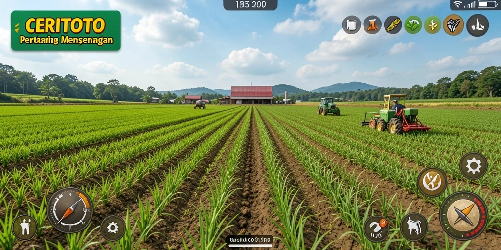 Screenshot gameplay CERITOTO yang menarik dan penuh warna.