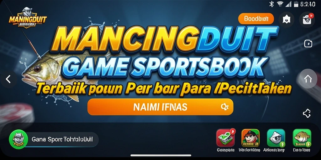 Tampilan antarmuka MANCINGDUIT saat pengguna memilih jenis taruhan.