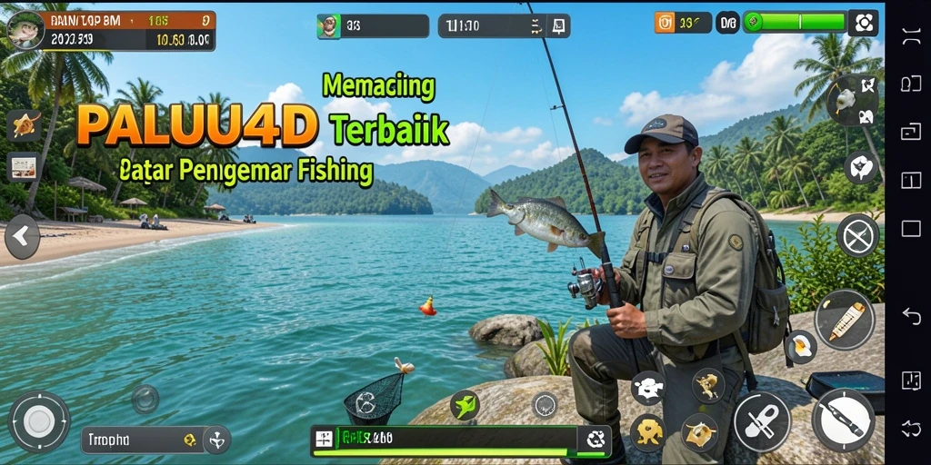 Tangkapan ikan yang menakjubkan dalam gameplay PALU4D.