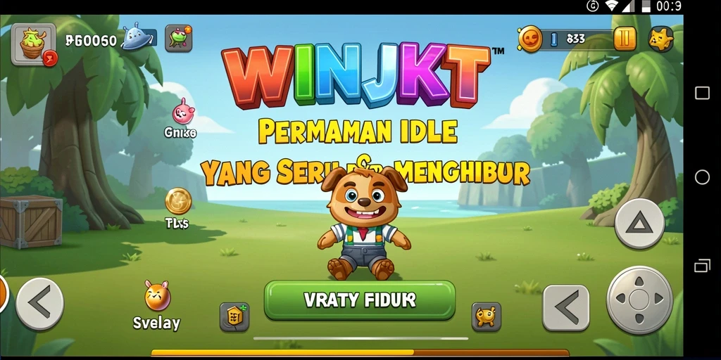 Tampilan gameplay WINJKT yang mengasyikkan dan penuh warna.