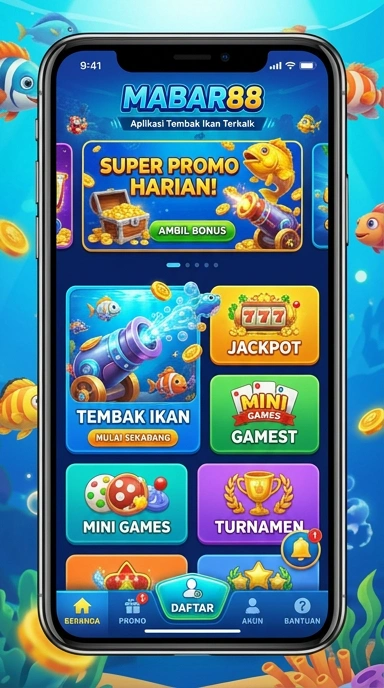 Pengguna sedang mengunduh aplikasi dari katalog mabar88.